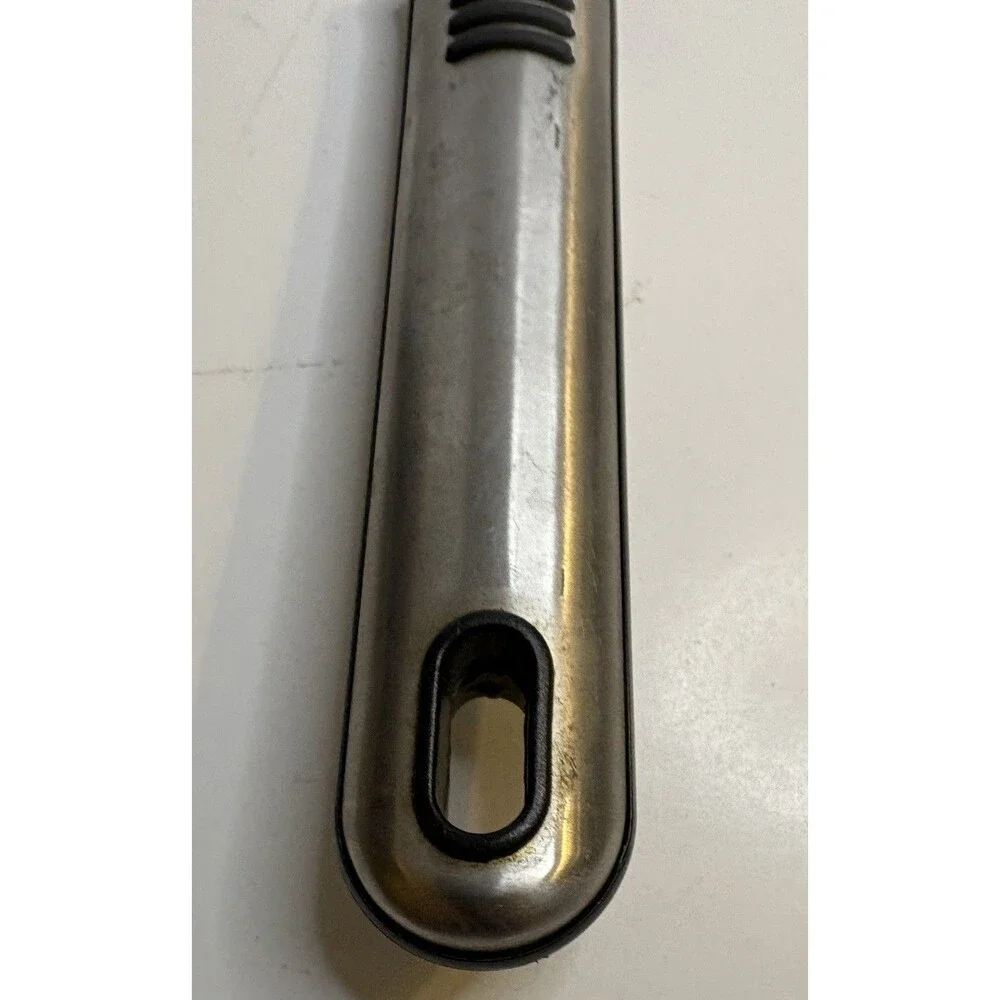 Stainless Steel Double Slotted Extra Long Spatula